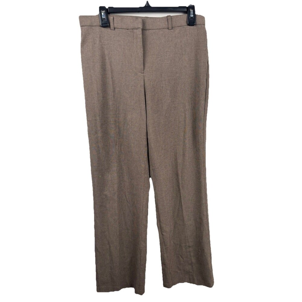 Tribal Women's Brown Stretch Pants Size 6 Core Office Workwear Minimalist